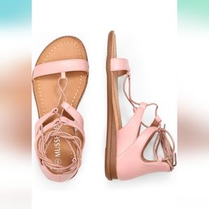 Musshoe Sandals, ladies 8, pink